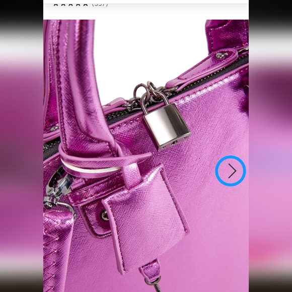 Purple Metallic Bag - Picture 11 of 15